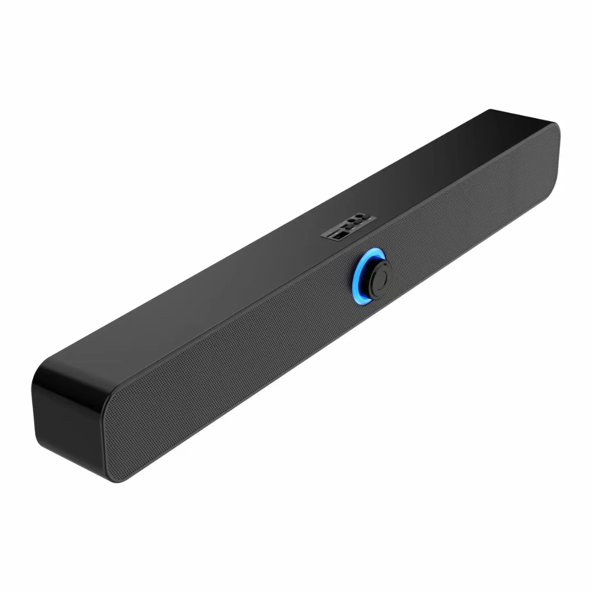 Haut-parleurs Subwoofer de bureau Longue Bande Audio Stéréo Mini 3D Surround BT Soundbar Speaker