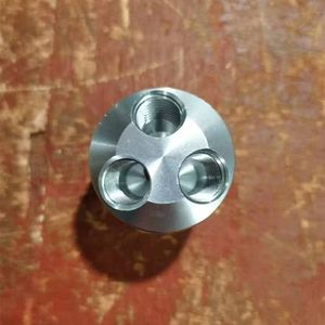 Алюминиевый Воздушный коллектор <span class=keywords><strong>3</strong></span> в 1 1/4 ''NPT <span class=keywords><strong>3</strong></span>-сторонний быстроразъемный воздушный шланг алюминиевый разветвитель коллектора - Product Image 3