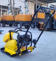 Compacteur de plaque de haute qualité STP90 83kg poids 5.5HP puissance 13kN Force excitante main Mini rouleau de route pour Offre Spéciale