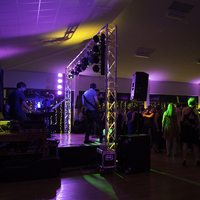 Sistema de torre de altavoces con estructura de iluminación modular portátil de aleación de aluminio, tamaño personalizado para eventos al aire libre
