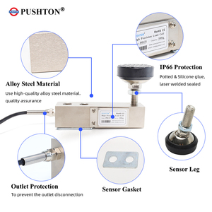 Cantilever trọng lượng cảm biến chăn nuôi sàn xe tải quy mô trọng lượng Kit tải di động lực lượng cảm biến cho quy mô sàn - Product Image 3