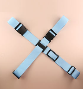 Sabuk koper luar ruangan poliester kustom ODM tali silang dapat diatur dengan kunci cetak lucu - Product Image 3