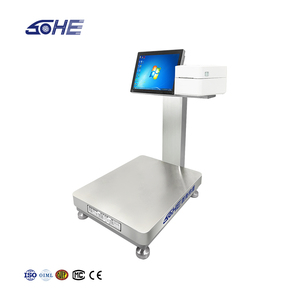 Balance plateforme intelligente étanche SOHE, 60 kg, 30*40 cm, 40*50 cm, en acier inoxydable, <span class=keywords><strong>avec</strong></span> écran tactile, compatible OEM/ODM, et systèmes MES/WMS – Meilleures ventes - Product Image 5