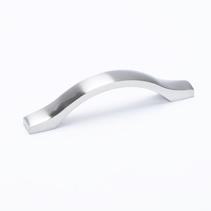 H-2068 <b>Bow</b>-shaped Cabinet Handle Alloy Plated Minimalist Design For Furniture Drawer Wall Cabinet <b>Pull</b> 40g50g - Product Image 4