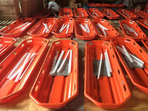 Fonte di alimentazione manuale di emergenza elicottero di salvataggio paziente trasferimento barella cesto di pronto soccorso barella con briglia di sollevamento - Product Image 3