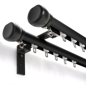 Ultra Silent Aluminum Straight Curtain Track, Super Smooth Sliding <b>Rail</b> No Noise for Daily Use - Product Image 6