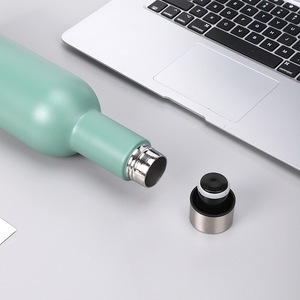ขวดสุญญากาศทรงตรงสแตนเลสไร้สาร BPA 25ออนซ์750มล. เป็นมิตรกับสิ่งแวดล้อมของขวัญคริสต์มาส - Product Image 5
