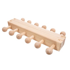 Wooden Knitting Board Frame Diy <b>Pine</b> Craft Kit For Home Decoration Handmade Tapestry Scarf Towel Making - Product Image 5