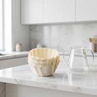 Lot économique de moules en silicone jetables, résistants à la chaleur, écologiques, de qualité alimentaire, antiadhésifs et résistants à la graisse, pour pâtisserie, type Basque