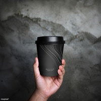 Gobelet jetable en papier à paroi simple pour boissons froides, logo personnalisé, vente en gros, biodégradable, anti-fuite, 9oz 12oz 16oz 22oz