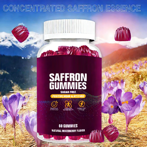 VitaHall Çok Satan OEM Safran Ekstresi Detoks Safran Ekstresi 60 Jelibon/Şişe Safran Ekstresi Jelibonları Enerji ve Ruh Hali Arttırıcı - Product Image 5