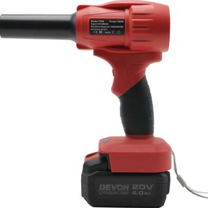Souffleur électrique industriel sans fil <span class=keywords><strong>18V</strong></span>, batteries 380W, outils électriques, ventilateur haute vitesse : élimination de la poussière par projection d'eau - Product Image 2
