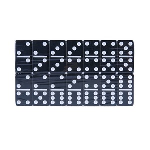 Juego de Dominó Doble 6 de 50 mm, Juego de Mesa Grande de Melamina de 28 Piezas - Product Image 4