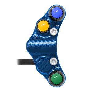 Interrupteur de guidon gauche pour BMW S 1000 RR (bleu) - Product Image 4