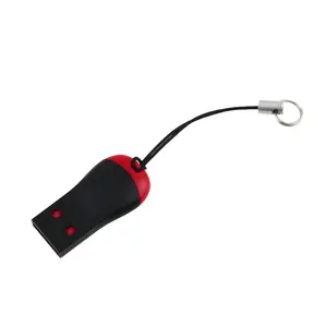 USB 2,0 Mini T-Flash TF M2 M 2 Lector de tarjetas de memoria Soporte 2GB 4GB 8GB 16GB Venta al por mayor