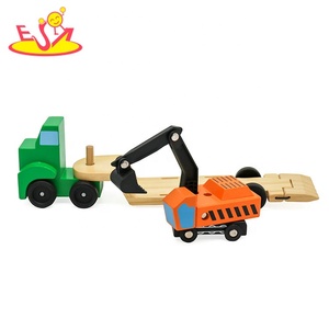 Coche <span class=keywords><strong>de</strong></span> juguete <span class=keywords><strong>de</strong></span> <span class=keywords><strong>madera</strong></span> para niños, nuevo diseño, estacionamiento, W04A468, 2021 - Product Image 4
