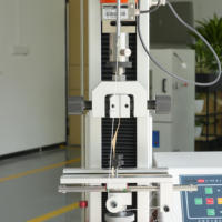 Control por computadora Grado 0,5 Alta precisión Materiales universales Etiqueta de prueba de resistencia a la tracción y máquina de prueba de pelado pe