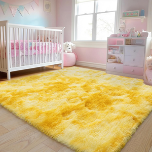 Tappeto Morbido e Soffice <span class=keywords><strong>per</strong></span> Soggiorno, Tappeto Shaggy Tie-Dye <span class=keywords><strong>per</strong></span> Camera da Letto e Soggiorno, Tappeto Antiscivolo e Peloso <span class=keywords><strong>per</strong></span> Ragazze, Ragazzi e Bambini - Product Image 3