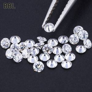 Meleeダイヤモンド校正サイズ0.1ct 0.2ct合成ダイヤモンドラウンドシェイプDEF <span class=keywords><strong>VVS</strong></span> VSラボ成長ダイヤモンド - Product Image 3