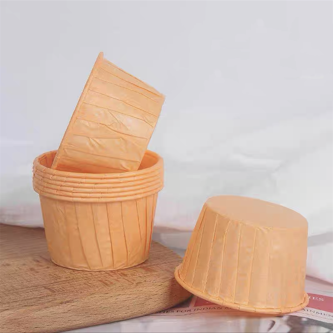 Preuve de l'huile 80gsm-orange