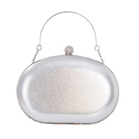 Pochette de soirée cloutée de diamants de tournesol pour femmes à la mode robe de banquet personnalisée Polyester