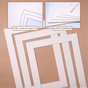 Produits chinois en gros Logo personnalisé OEM <span class=keywords><strong>Passepartout</strong></span>/<span class=keywords><strong>Passepartout</strong></span> non coupé pour photo ou grande illustration - Product Image 2