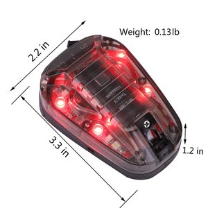 Tactical Helmet <b>Light</b> Survival Signal <b>Light</b> IR and Visible LED Helmet Strobe for Outdoor Sports - Product Image 5