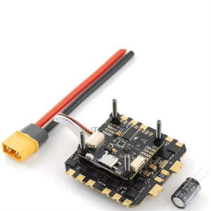 Hobbyporter F722 80A 2-6s FC&ESC Stack STM32F722RET6 ชุดควบคุมการบินโลหะ BLS 4in1 ESC สำหรับโดรนแข่งรุ่น ZLD - Product Image 6