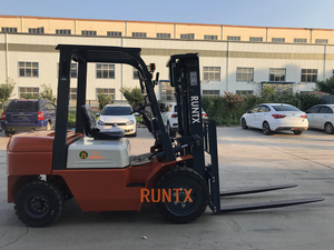 Carretilla elevadora diesel 3t con accesorios giratorios - Product Image 2