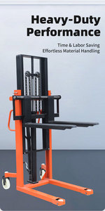 Manual Folk Lift <strong>Stacker</strong> <strong>Reclaimer</strong> Manual Loading Forklift Pure 1ton 2ton - Product Image 6