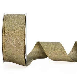 Đôi hai mặt cắt cạnh <span class=keywords><strong>TRIM</strong></span> lấp lánh kim loại long lanh ARGENT Ribbon Polyester cho Diy Craft giáng sinh & trang trí đám cưới - Product Image 5