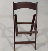 Chaise pliante en bois Fruitwood pour extérieur, jardin, mariage, événement, fête – Design moderne, durable et élégant pour appartement et villa