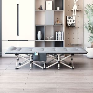 Eenpersoons Slaapbank Buiten Draagbare Premium Parel Opvouwbare Bedjes Bed Met Luxe Traagschuim Matras <span class=keywords><strong>Massage</strong></span> Campingbedden - Product Image 5