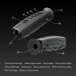 CEM T-72 Thermal <b>Vision</b> <b>Night</b> Monocular 384x288 Wifi Connected Handheld Hunting Imager <b>Camera</b> Hunting Thermal Imager - Product Image 2