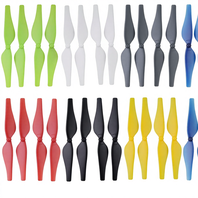 Tello 4 Axis Drone Aircraft Spare Parts Plastic 7 Color Propeller 28PCS Unisex Made in China