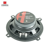 Service OEM, haut-parleur coaxial pour voiture HCS-5705 5 pouces, 2 voies, sensibilité 88 dB, haut-parleur coaxial professionnel, aimant en ferrite, haute qualité