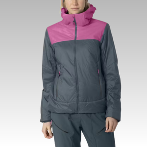 Veste à capuche légère pour <span class=keywords><strong>femme</strong></span>, chaude, confortable et compacte pour les journées de <span class=keywords><strong>ski</strong></span> en montagne par temps froid - Product Image 1