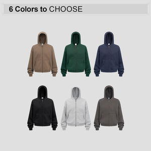 Зимняя толстовка с капюшоном на молнии, хлопковая винтажная толстовка с капюшоном на молнии из камня, потертая Толстовка Оверсайз для мужчин - Product Image 2