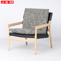 Robuster Massivholz arm Sofas tuhl Italienischer Gartens attel Leder Bewegliches Sitzkissen Luxus Wohnzimmer Freizeit stuhl