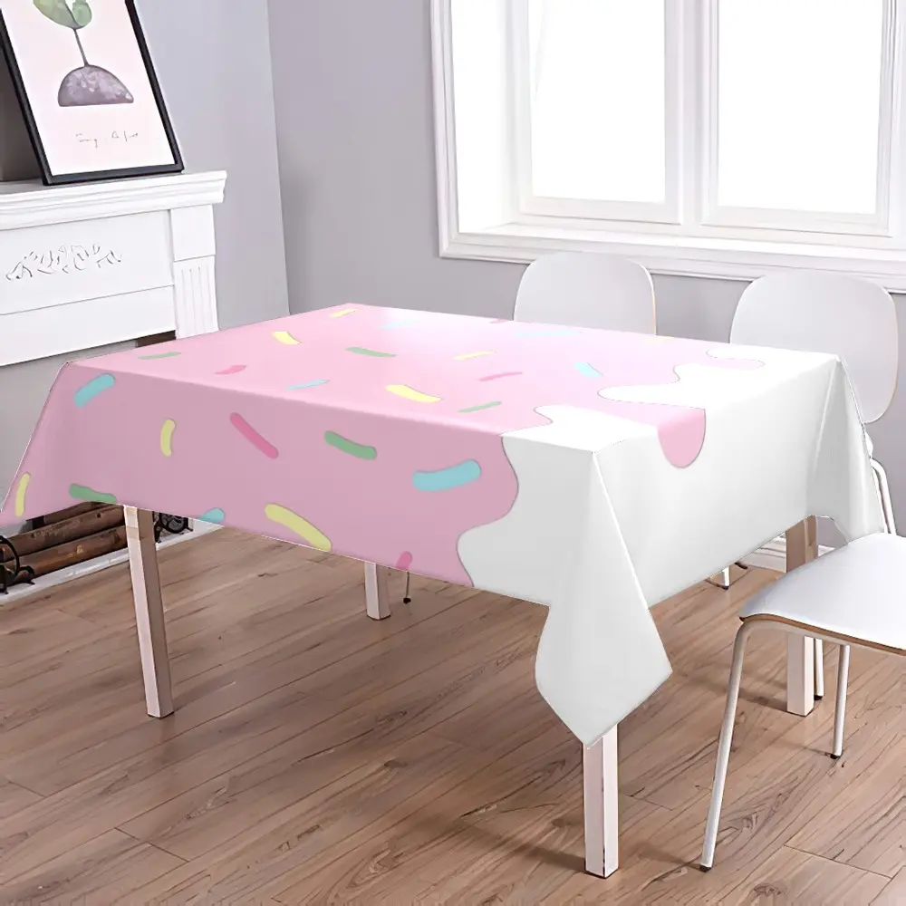 54 x 108 Butterfly i-QiQi Butterfly Party Tablecloth Birthday Table Cover Decor Printed Tablecloth Birthday Themed Party Baby Shower Picnic Table Covers. 