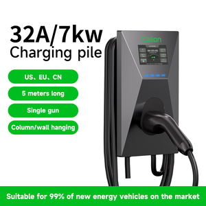 GB/T Residencial uso doméstico montado en la pared 11kw 16A 32A <span class=keywords><strong>punto</strong></span> <span class=keywords><strong>de</strong></span> carga <span class=keywords><strong>de</strong></span> <span class=keywords><strong>coche</strong></span> eléctrico AC EV estación <span class=keywords><strong>de</strong></span> carga rápida montable - Product Image 5