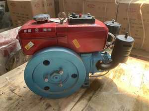 Manufacturer's Direct Sales Large Inventory R175A 8Horsepower Hand Cranked Single Cylinder Water-Cooled Diesel <b>Engine</b> - Product Image 2