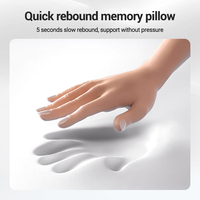 Masseur cervical relaxant à pétrissage profond, coussin de massage du cou vibrant avec chaleur