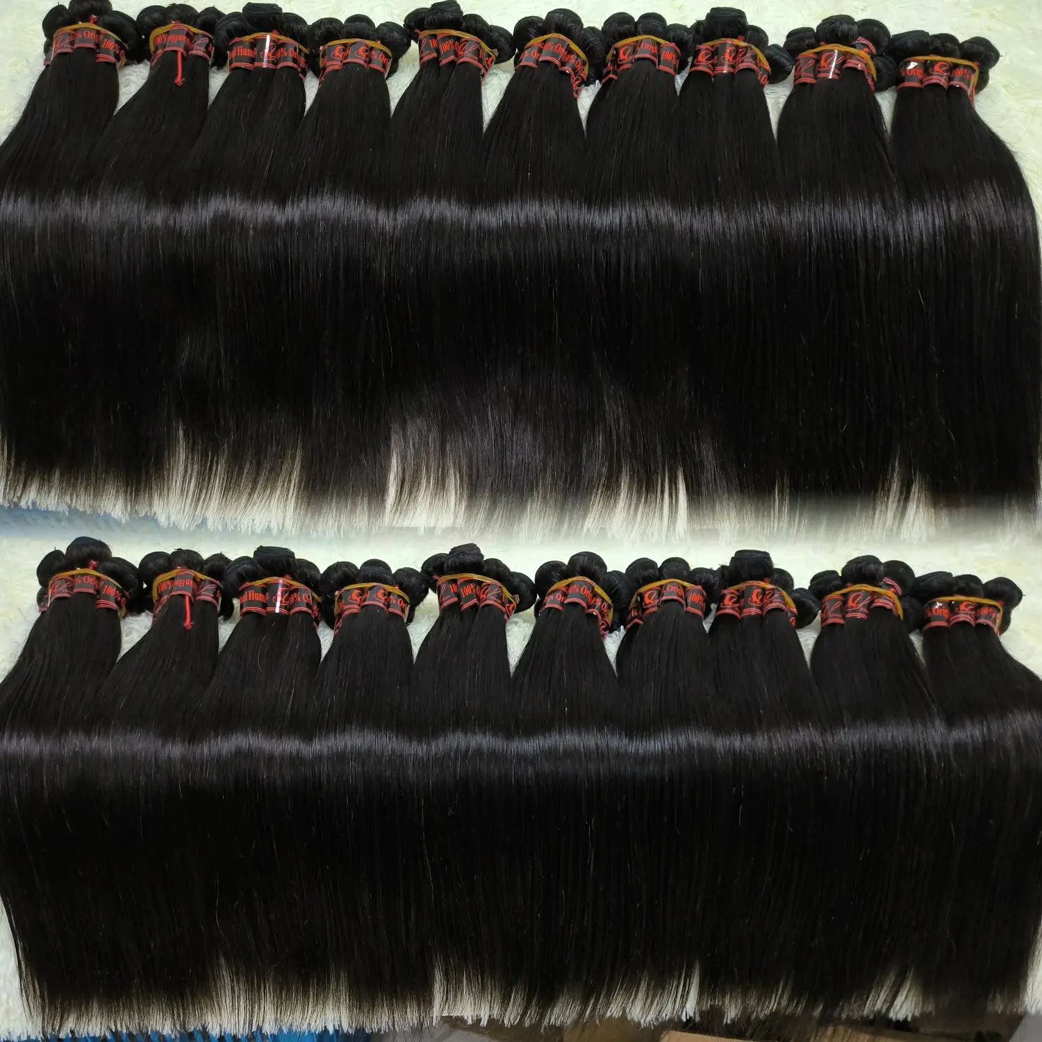 Letsfly günstig 18 Zoll seidig gerade körperwelle Haarverlängerungen Großhandel natürliches Haar brasilianisches Remy-Haar-Bündel schneller Versand
