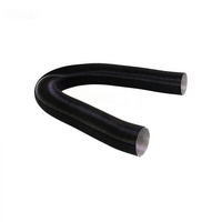Conduite de chauffage flexible résistante à haute pression (75 mm/90 mm) (air chaud/froid) compatible avec les chauffages de stationnement, en aluminium et fibre de verre