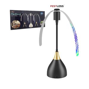 Ventilateur anti-mouches portable USB ou à piles Machine efficace pour tuer les moustiques pour pique-nique BBQ et fête - Product Image 1