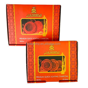 Tablette de narguilé en bois dur arabe à combustion longue de marque AL <span class=keywords><strong>FAKHER</strong></span> - Product Image 3