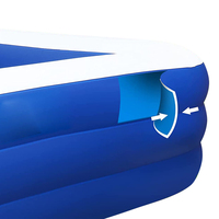 Piscine gonflable pour enfants, piscine gonflable pour tout-petit, adultes, bébé, jardin, jardin, fête aquatique