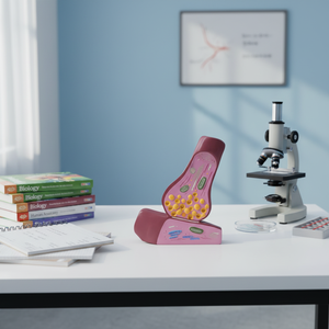 Modèle de structure de <span class=keywords><strong>la</strong></span> synapse neuronale et de <span class=keywords><strong>la</strong></span> fibre nerveuse - Modèle pédagogique d'enseignement de <span class=keywords><strong>la</strong></span> neuroanatomie pour l'éducation en <span class=keywords><strong>neurosciences</strong></span> - Product Image 5