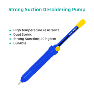 <span class=keywords><strong>Bomba</strong></span> de Vacío Desoldadora de <span class=keywords><strong>Estaño</strong></span> con Fuerte Succión y Resistencia a Altas Temperaturas, Operación con una Sola Mano - Product Image 6